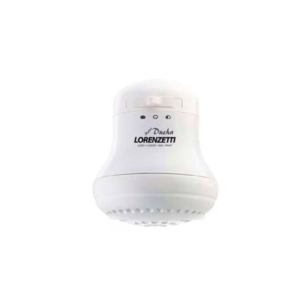 Ducha electrica 220v 3t lorenzetti 7537275 blanco
