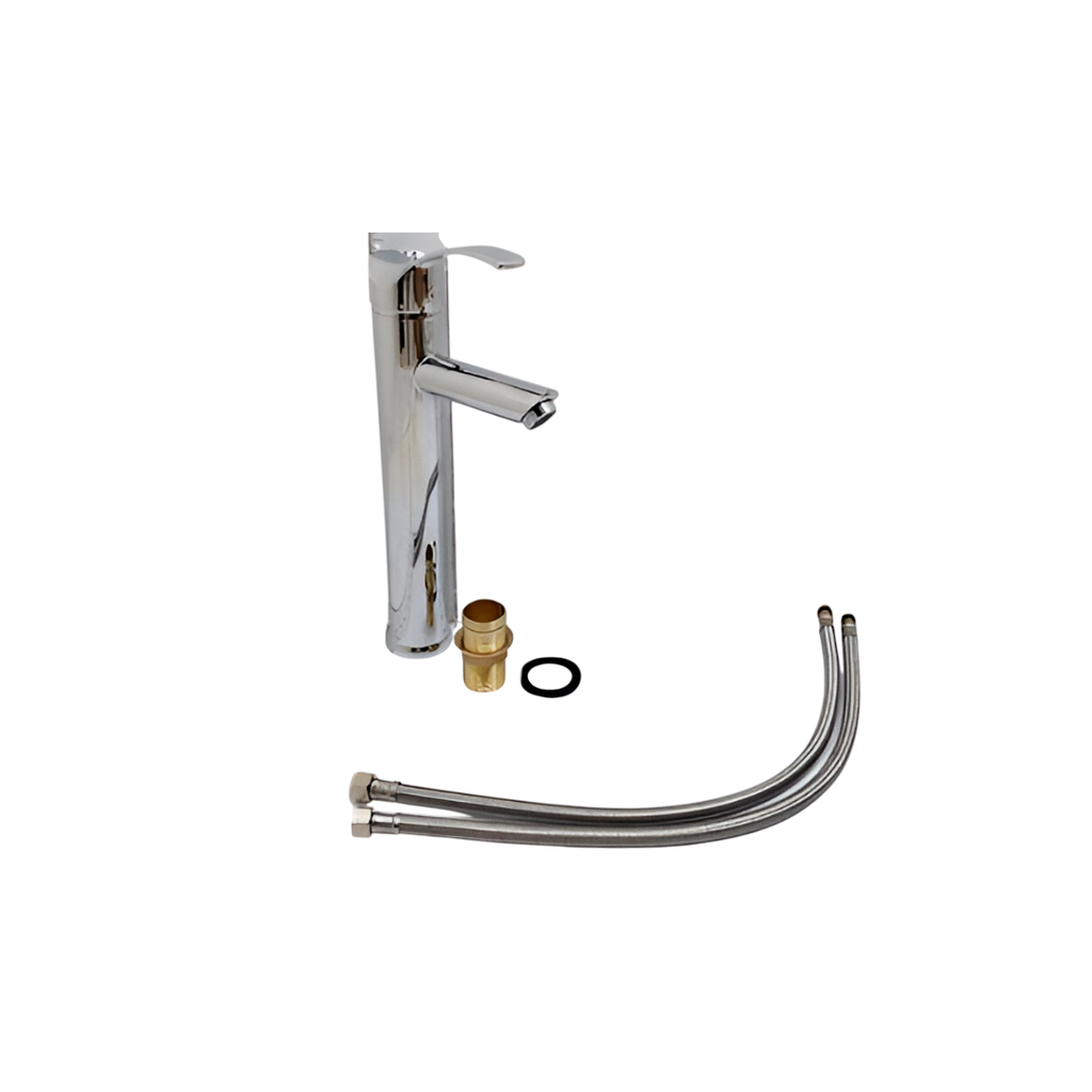 Llave lavabo maneral curvo vikingo 8/bfmcu