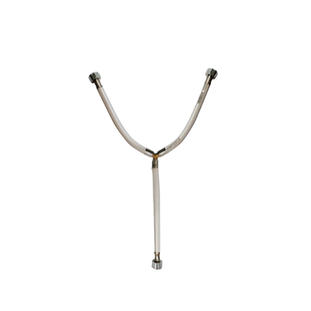 Tubo abasto 3/8x1/2x1/2" "y" vikingo fhy-1