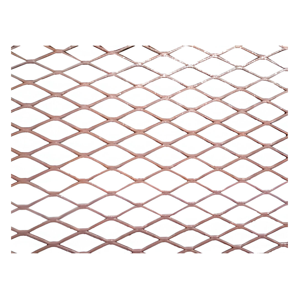 Lamina desplegada plana calibre 14 3/4"x#13 4x8'l