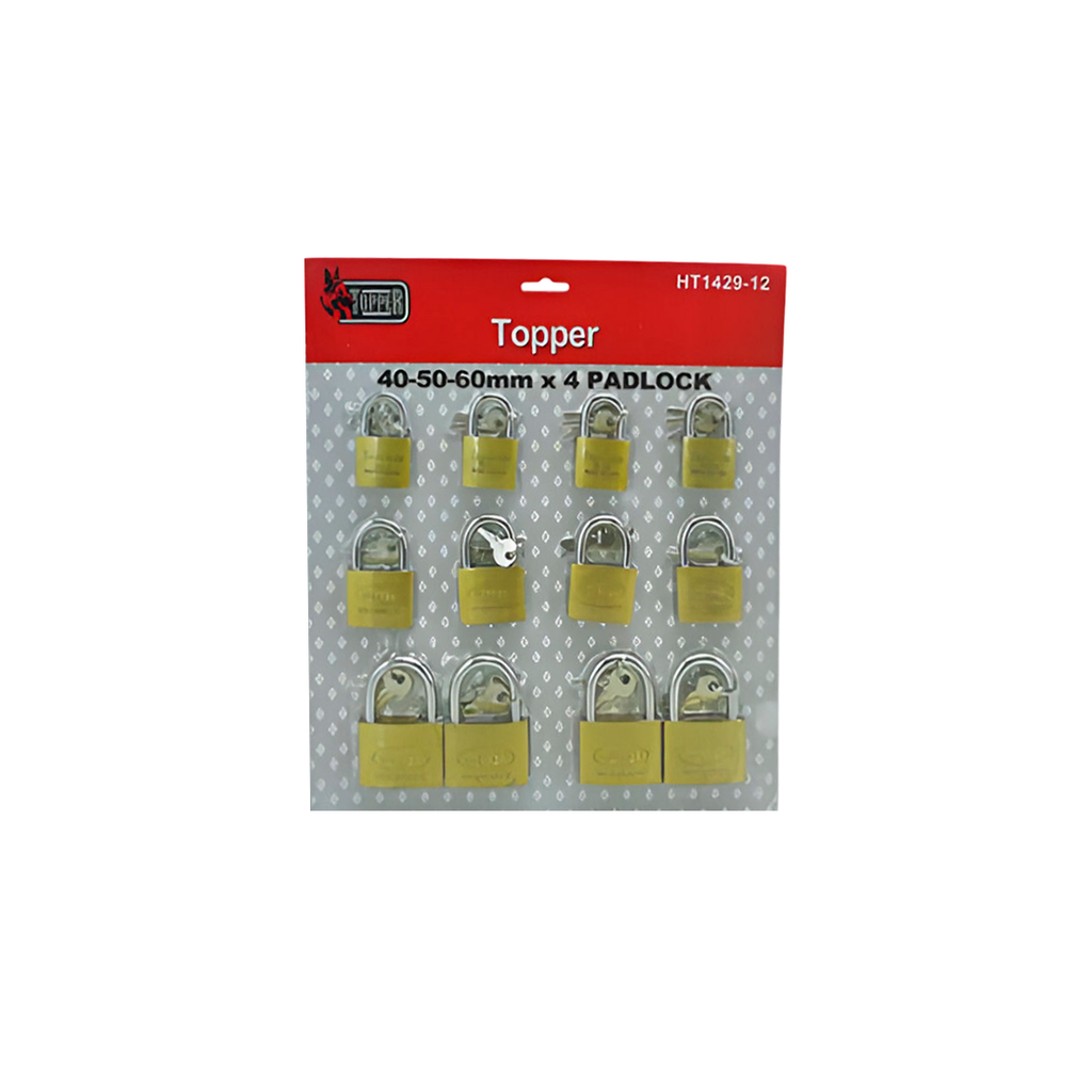 Candado topper 12pc ht1429-12