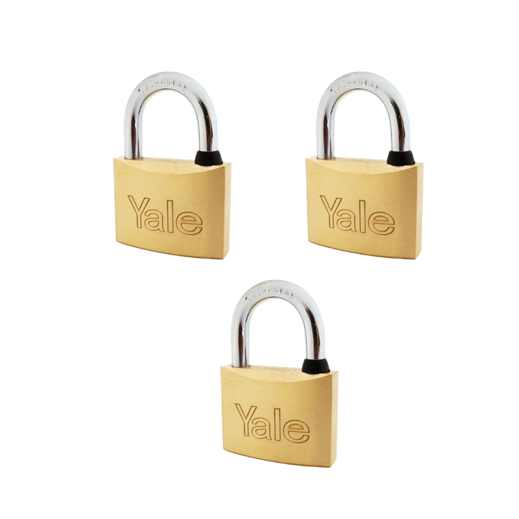 Candado yale 50mm laton 3pc 110 1131