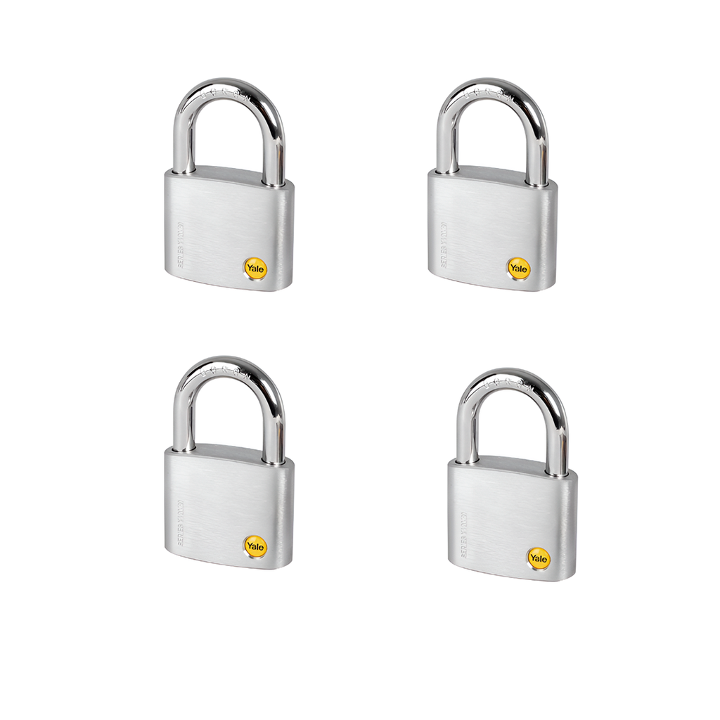 Candado yale 50mm laton 4pc y120/50