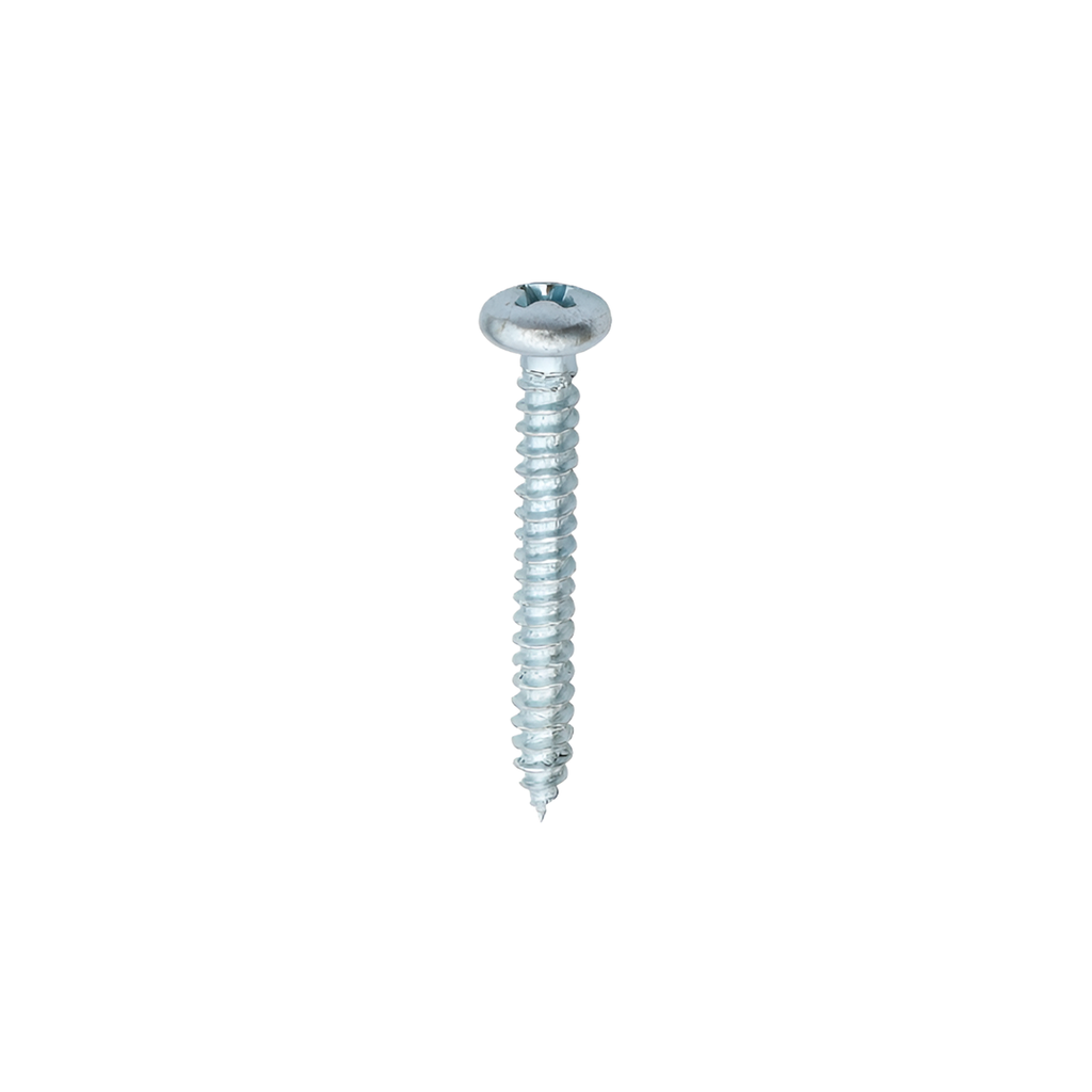 Tornillo para metal #8x1.1/2" + cabeza redonda 80054