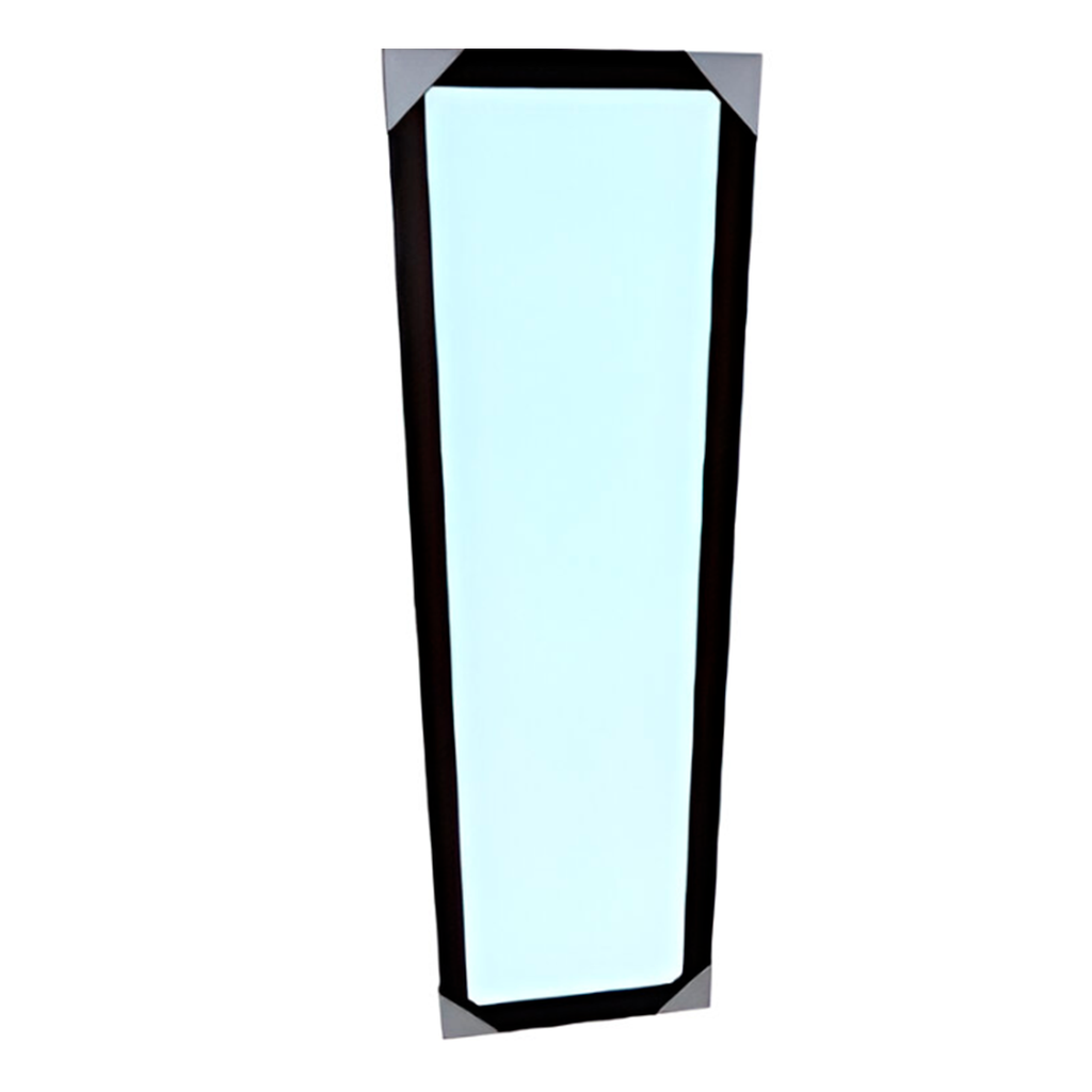 Espejo con marco 39x128 cm 2-511129056 negro