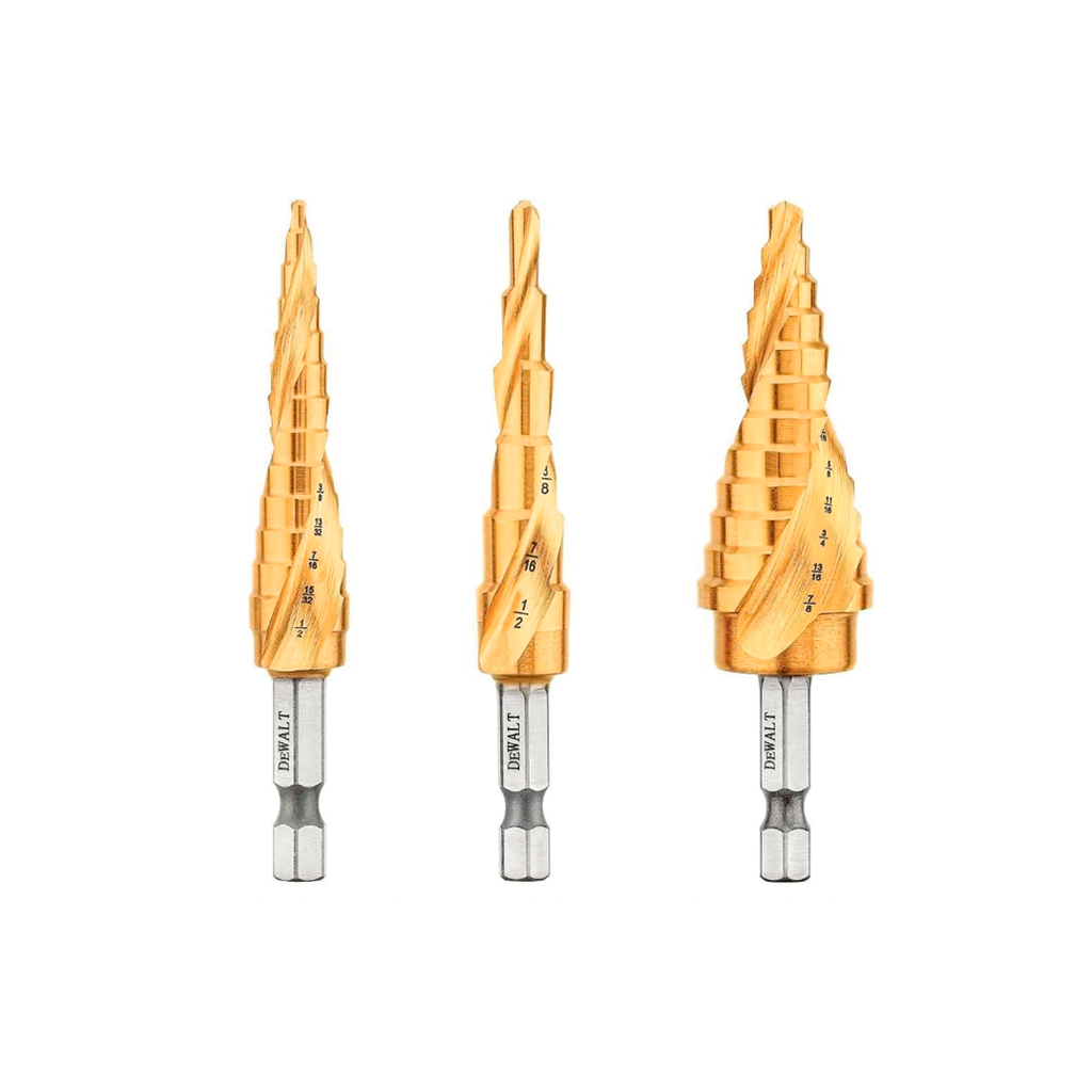 Broca escalona 3pc dewalt dwa1790ir