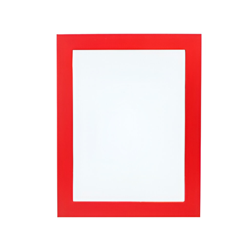 Espejo con marco 37x47cm 2-pcl1504-3788 rojo
