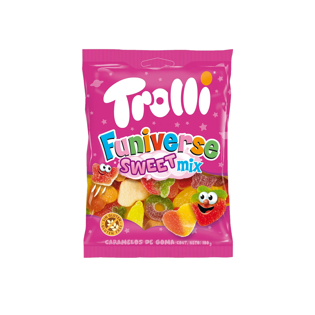Dulce gomitas trolli 100g sweet mix