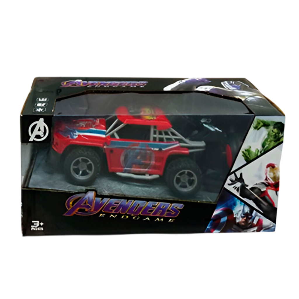 Juguete carro con control remoto avengers 919787