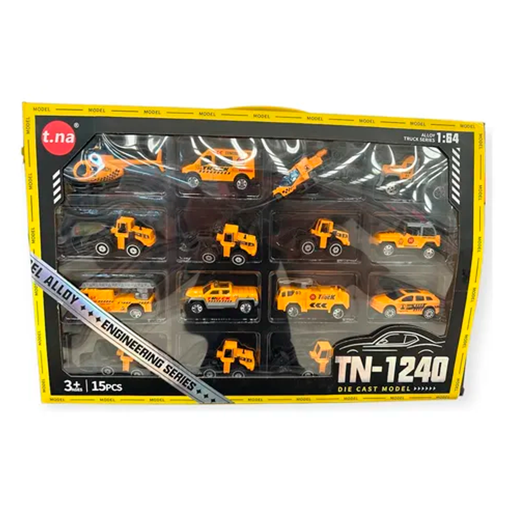 Juguete carro construccion 15pc c001051