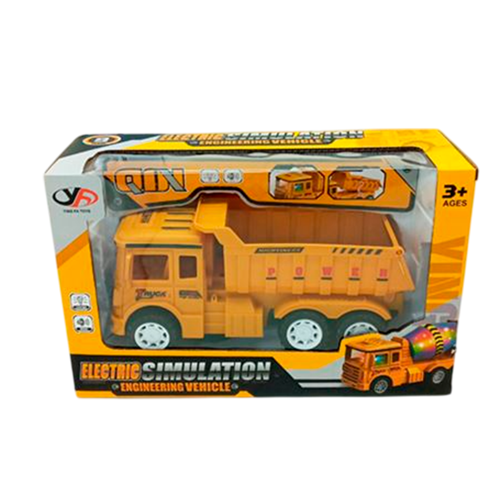 Juguete carro construccion con luz ss1421549