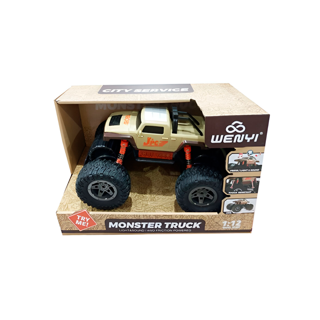 Juguete carro monster truck jd52741a