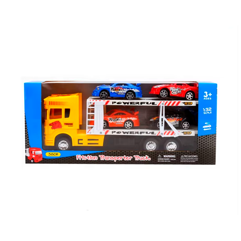 Juguete carro rastra 5pc jd4799a/666-23b