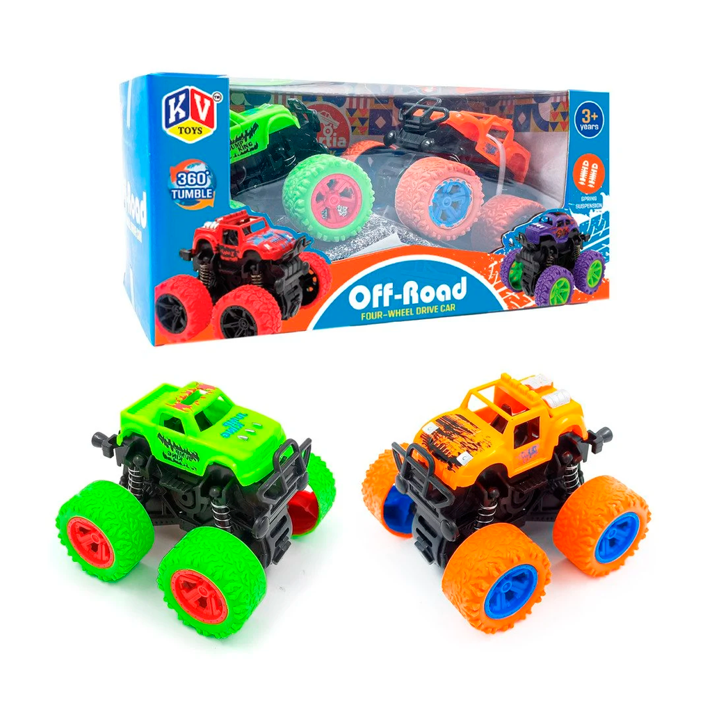 Juguete cuatrimoto animales 2pc jd55383a