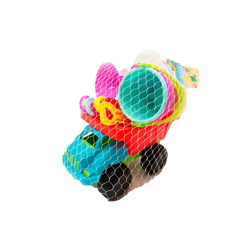 Juego para playa 12pc con volqueta hg-734
