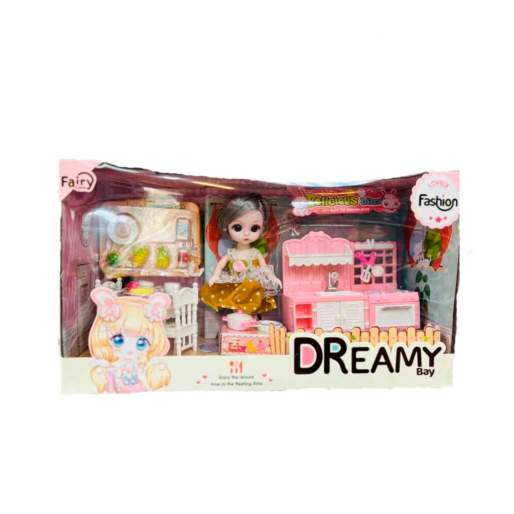 Juguete muñeca con accesorios 2209u0140