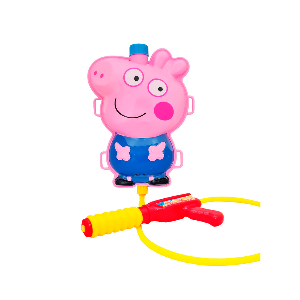 Juguete pistola agua con cantinflora forma de peppa stfwm58