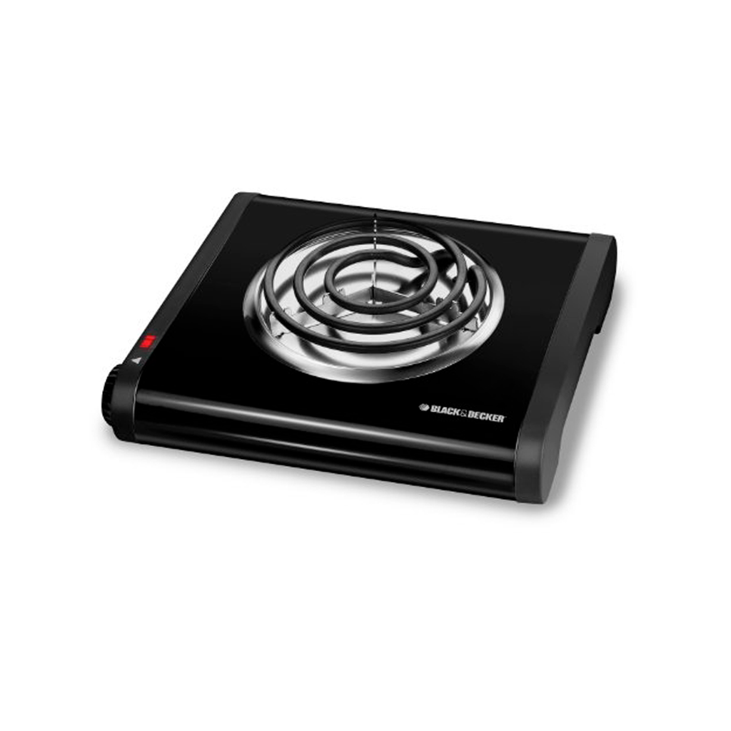 Estufa electrica 1 quemador b&d home sb1001b