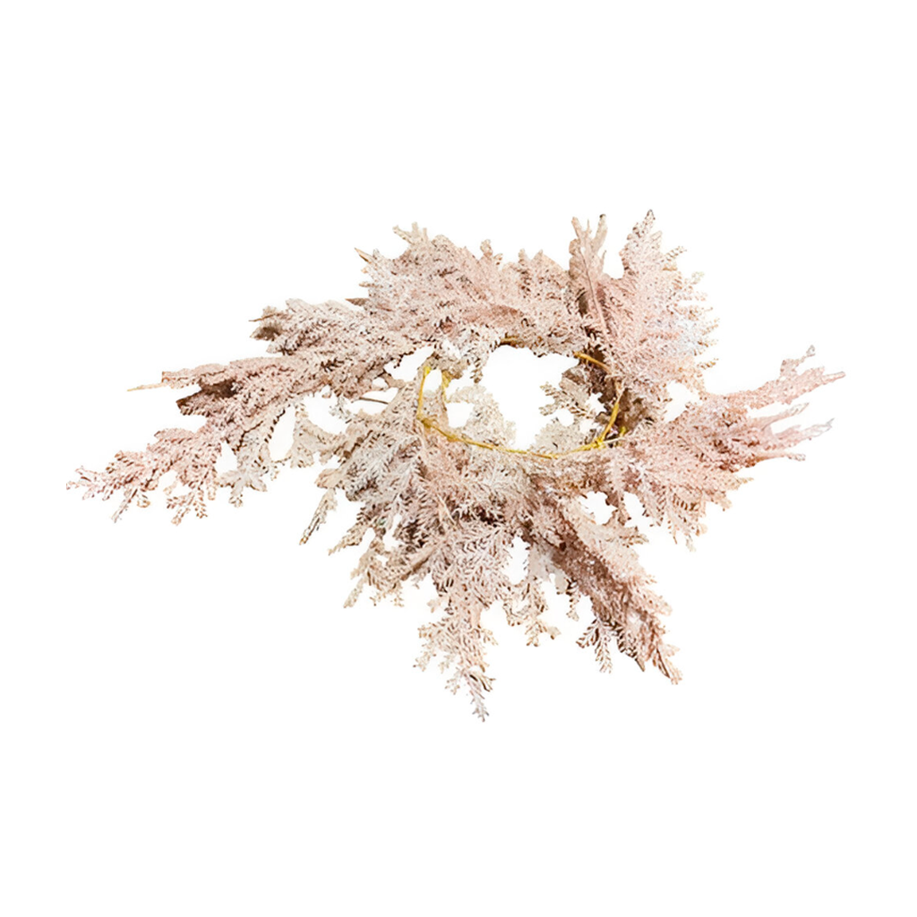 Guirnalda navideña 182cm rose gold