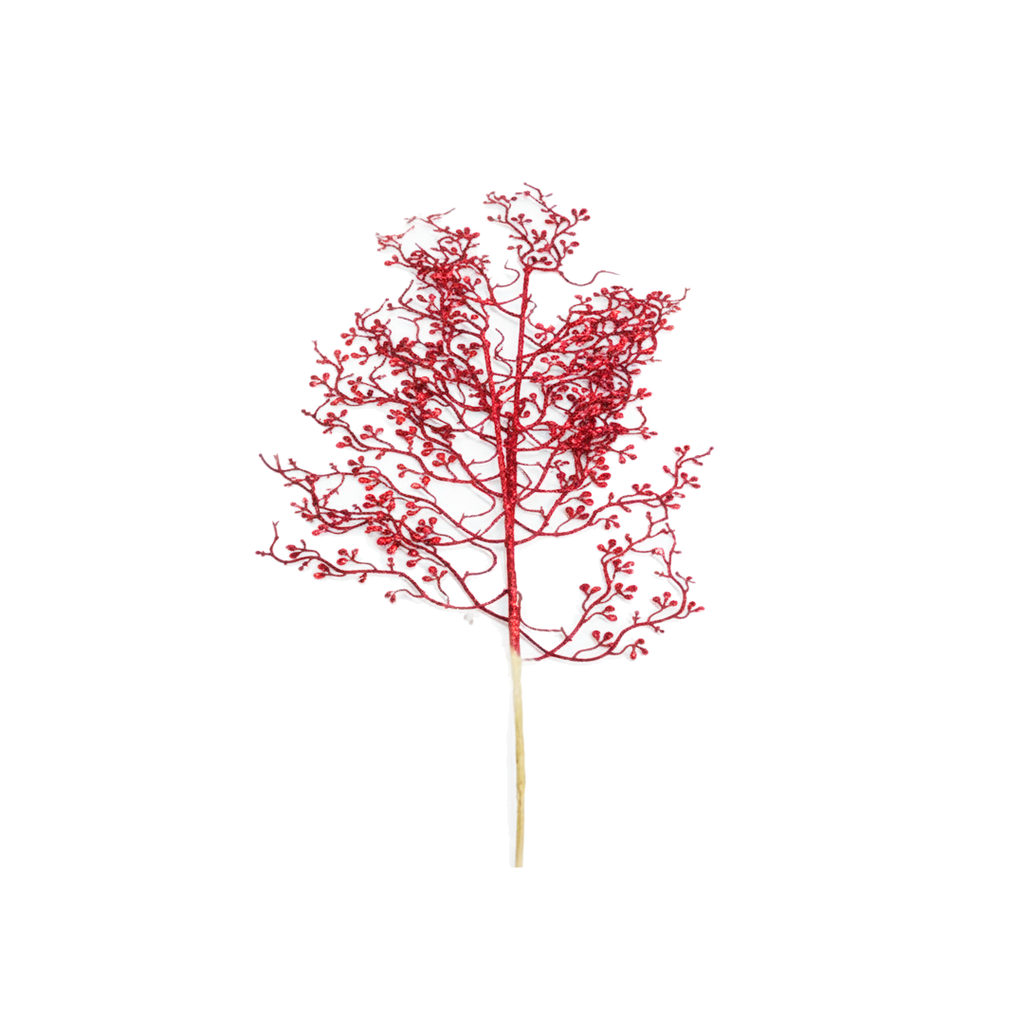 Rama navideña 50cm xh1462510 rojo
