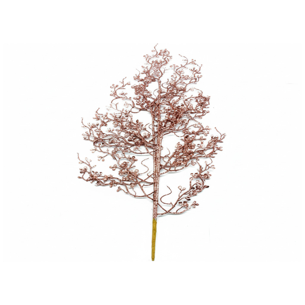 Rama navideña 50cm xh1462510 rose gold