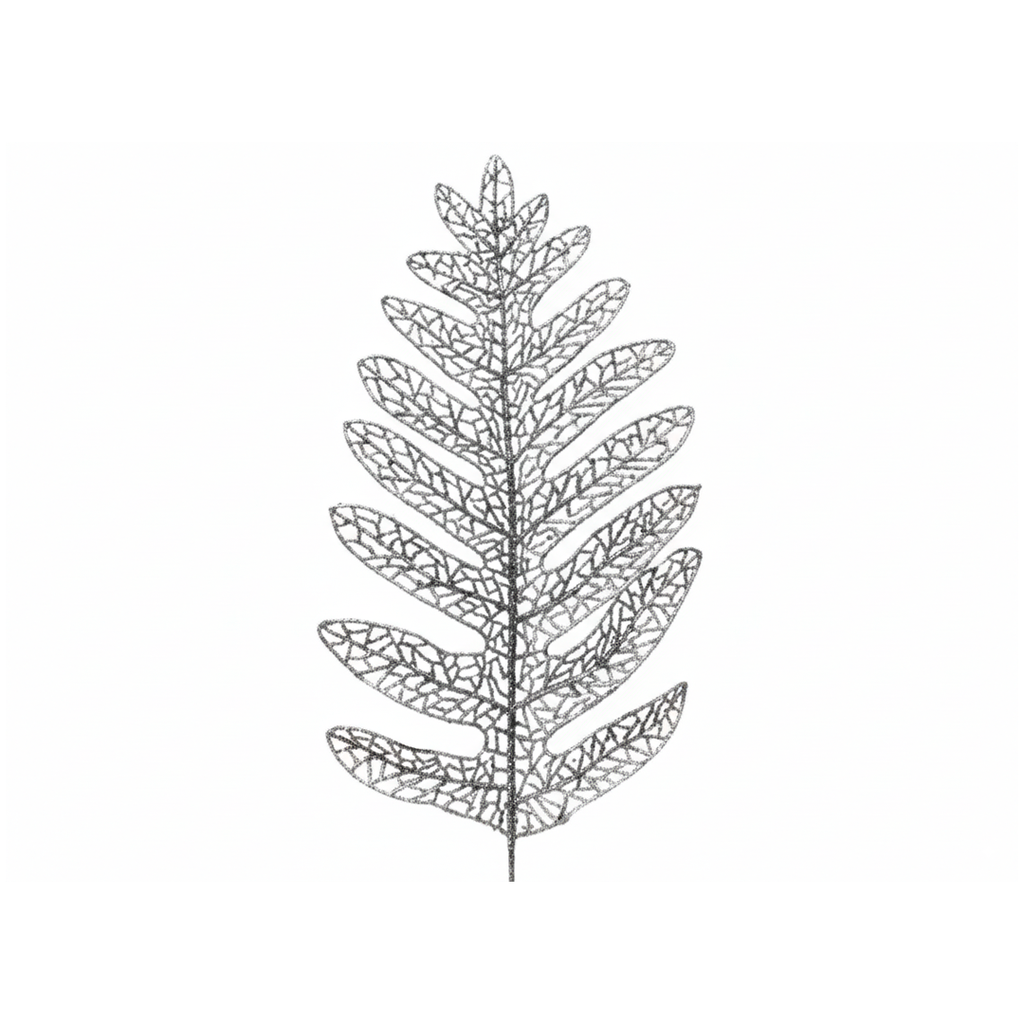 Rama navideña 53cm 2-cs2103-1310 plateado