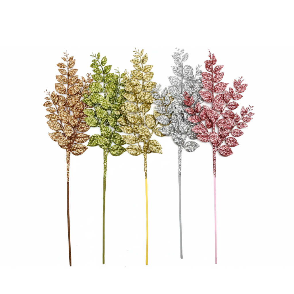 Rama navideña 63cm 025 plateado/dorado/campagne/verde/rosa