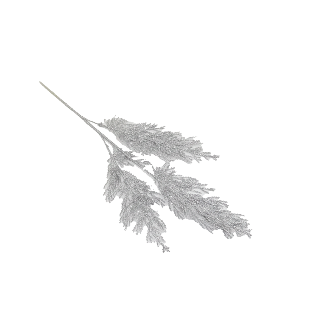 Rama navideña 70cm 2-cs2103-1275 plateado