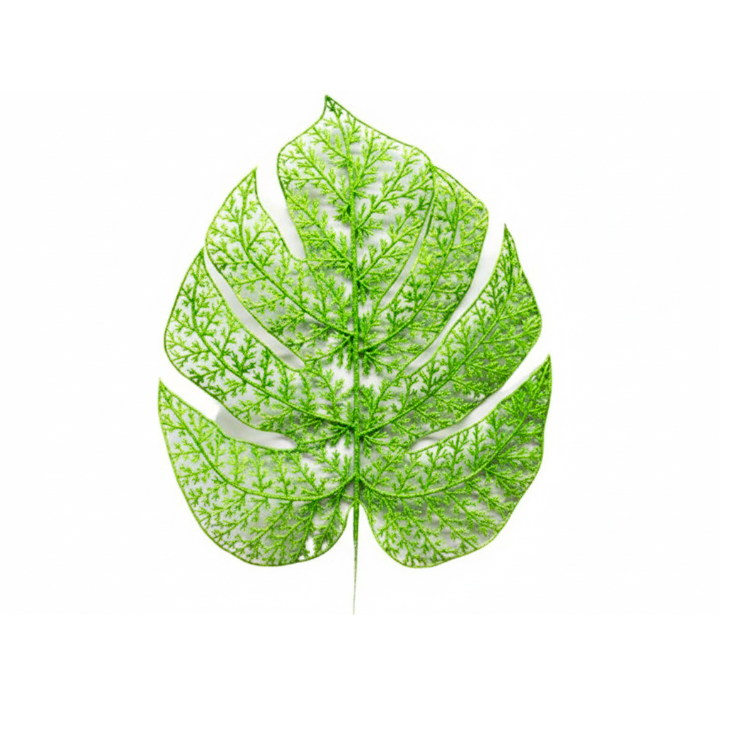 Rama navideña hoja 26x38cm 2-cs1503-877 varios colores