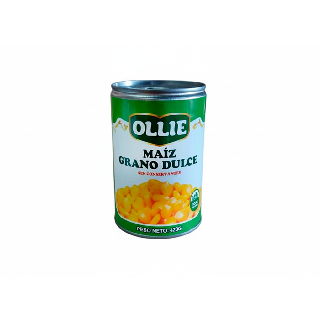 Maiz grano dulce 425g lata ollie
