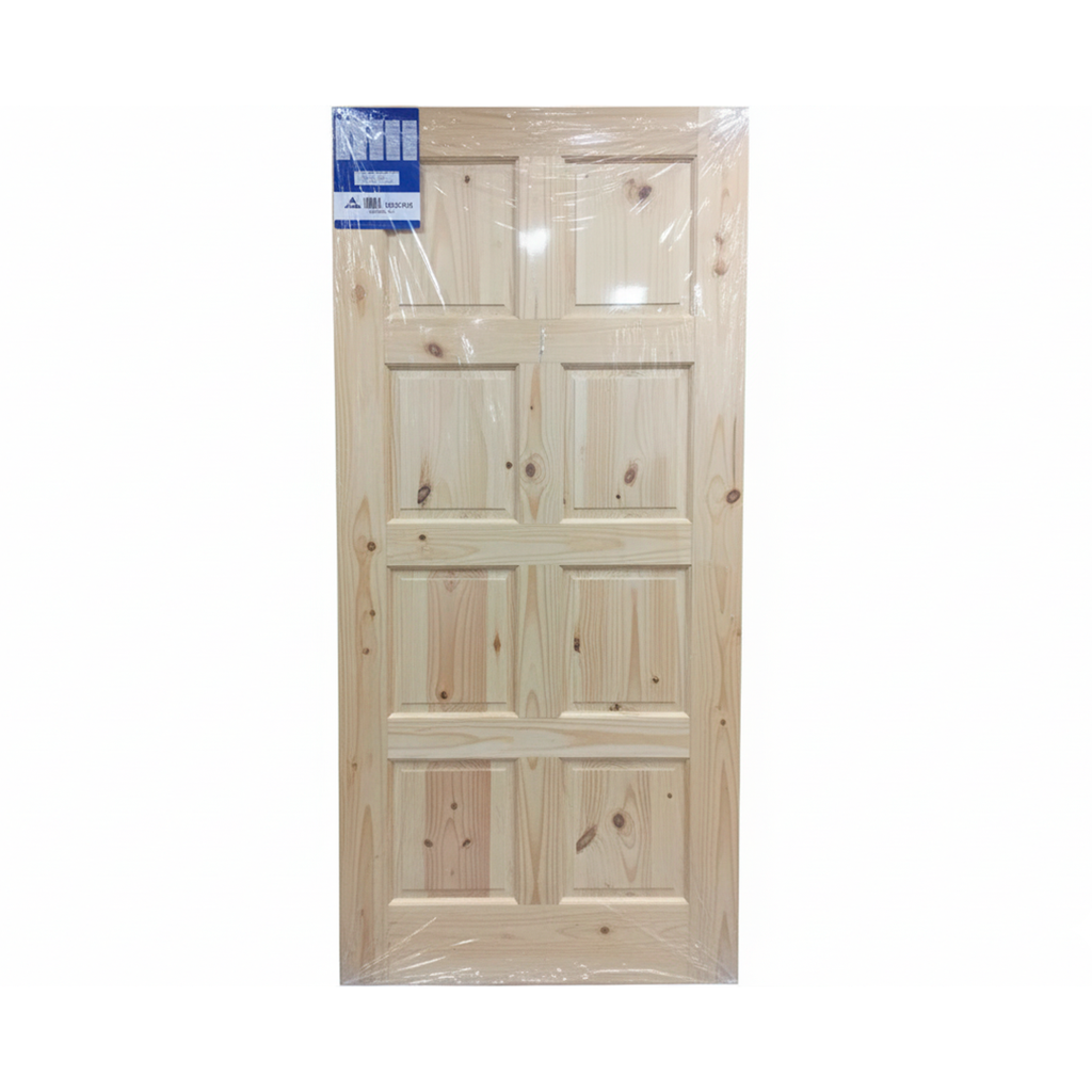 Puerta madera colonial 8p 36"