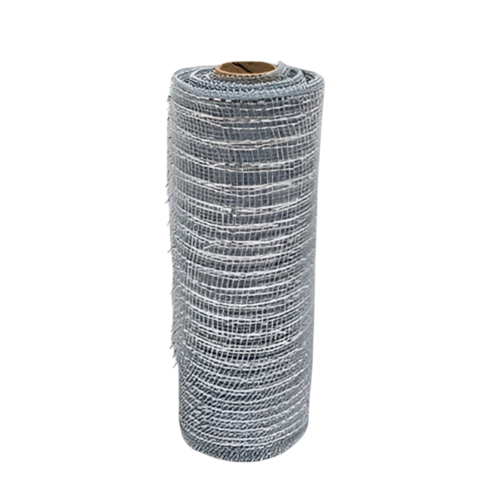 Cinta navideña 25cmx10yd cd3429 gris