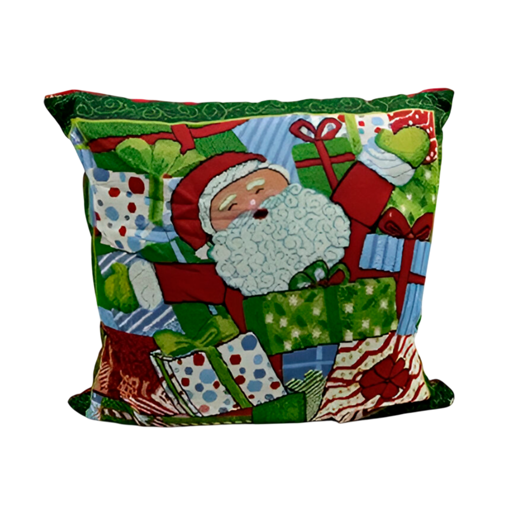Cojin navideño de santa 43x43cm 2cs2202-1329
