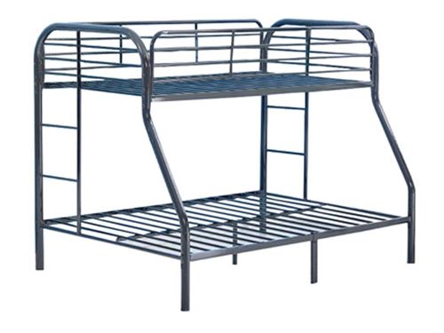 Camarote metalico sin colchon 195x140x150cm negro