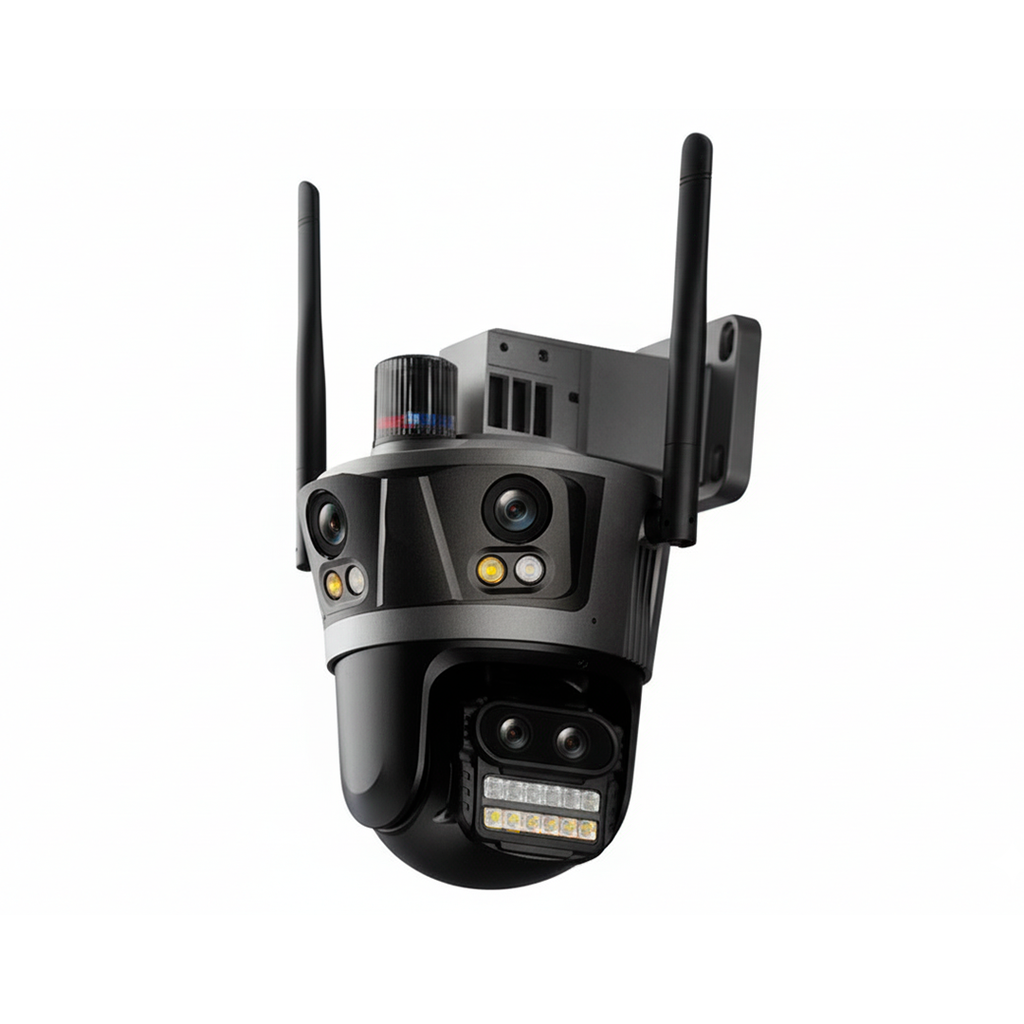 Camara para vigilar 4mp con wifi y vision nocturna 3le