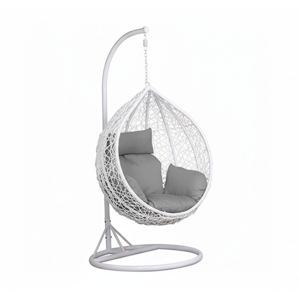Silla colgante para jardin cap150k 105x120x70cm