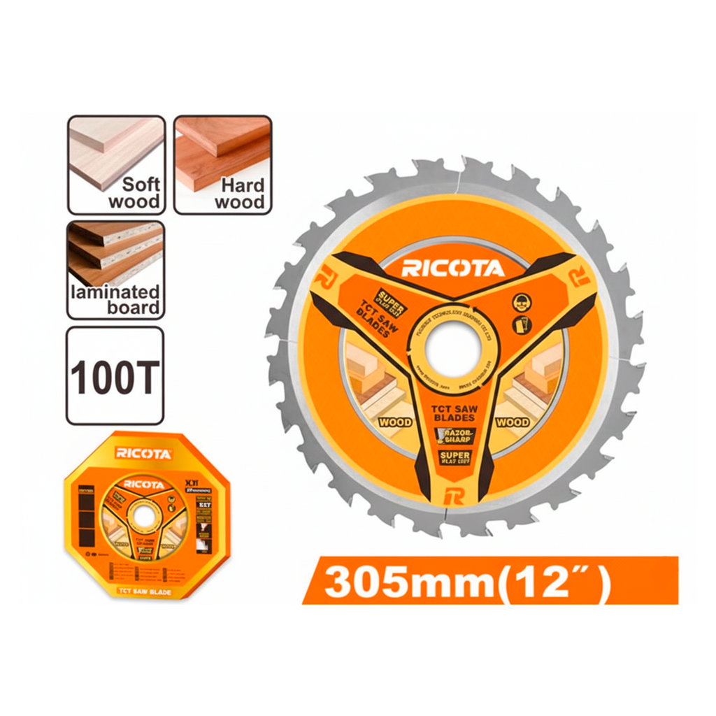 Disco para ingleteadora  12" 120dt ricota tct2115