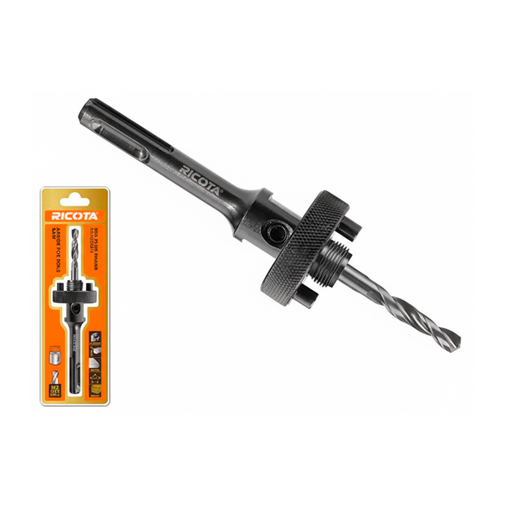 Vastago con broca para madera/hierro 5/8" ricota sd5818