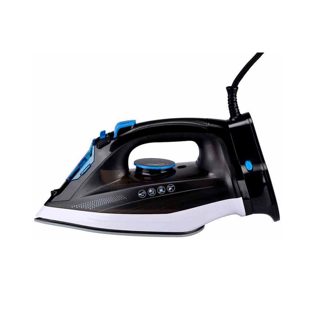 Plancha electrica a vapor 300 mililitros decakila kuen013b negro