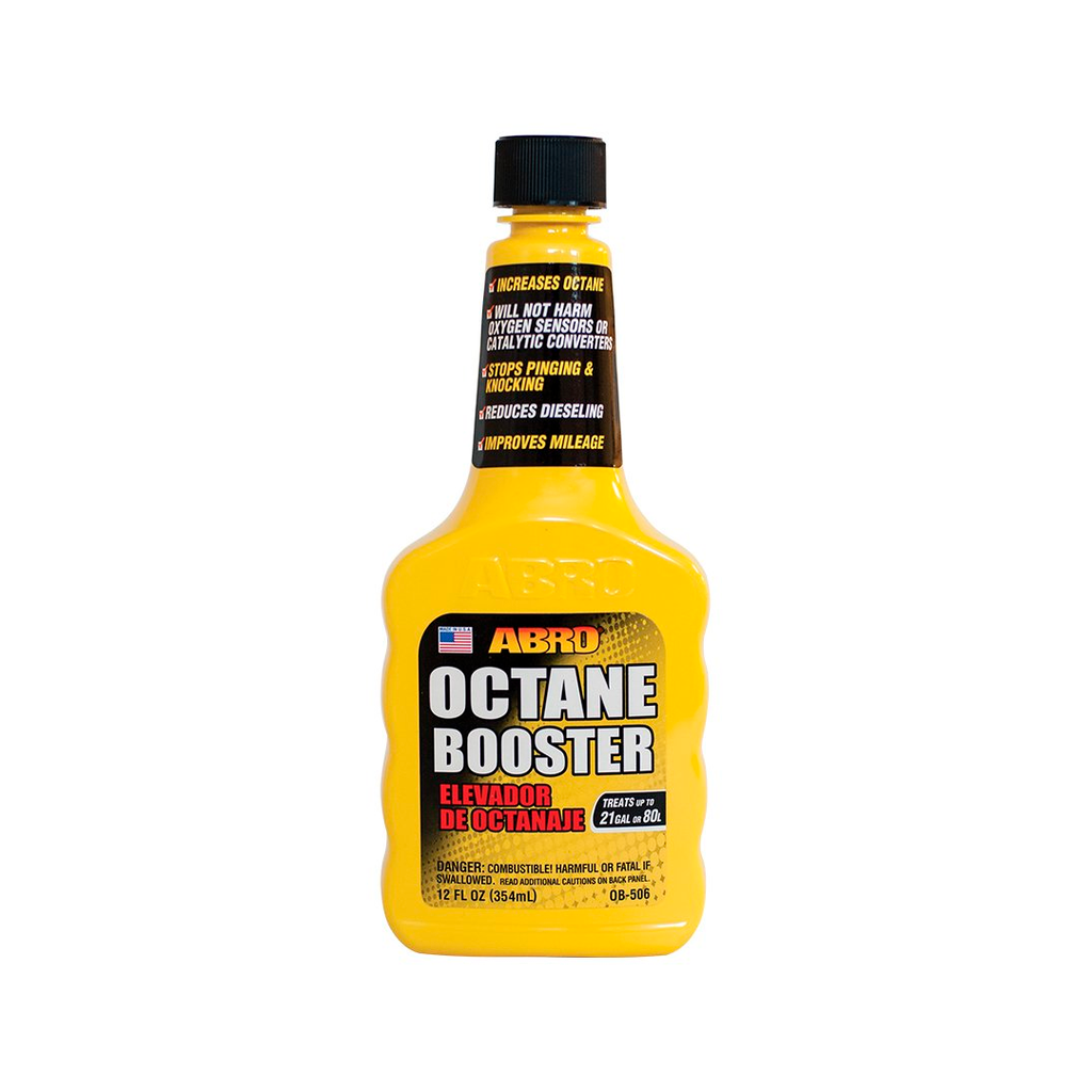 Aditivo gasolina octanaje 12-onzas abro ob-506