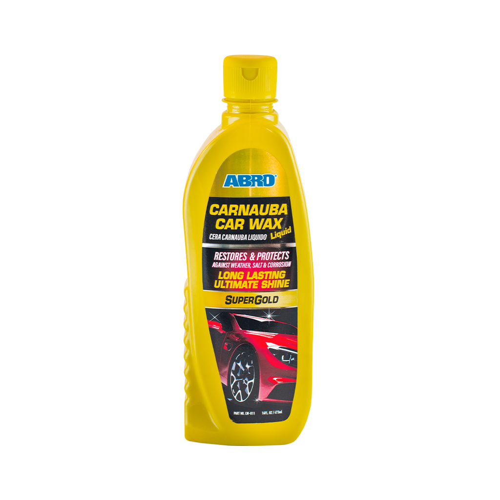 Cera liquida para carro 16 onzas abro lw-811 super gold