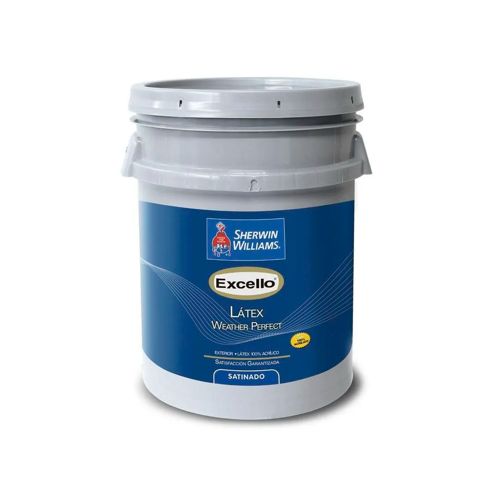 Base latex para trabajo exterior 1-cubeta sherwin williams extra blanco mate