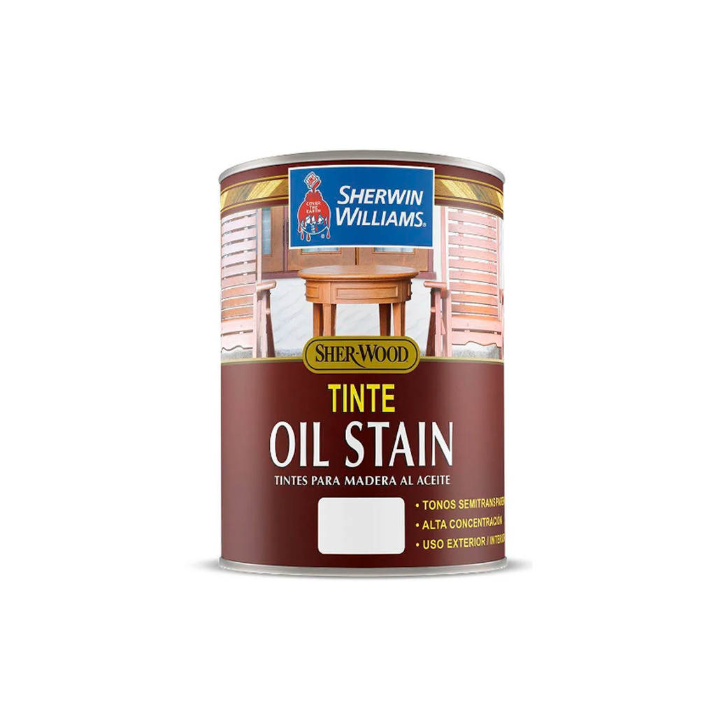 Tinte para madera de aceite sherwin williams nogal