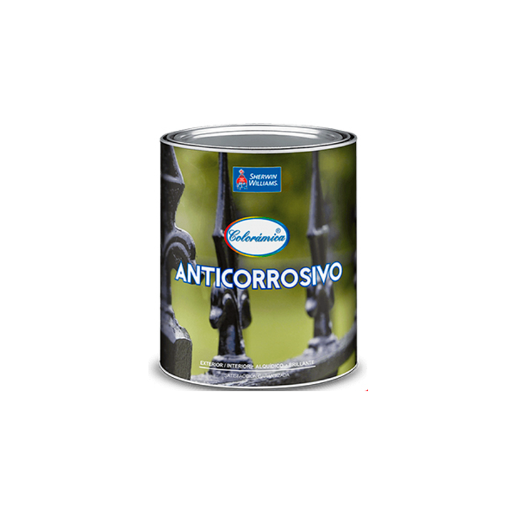 Anticorrosivo basico 1/4-galon sherwin williams n77rsa3 rojo