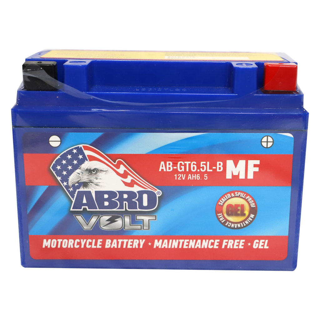 Bateria de gel para moto 12v 5a abro ab-gt5-3b azul
