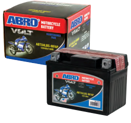 Bateria para moto libre de mantenimiento 12v 9a abro 12n94b1 negra