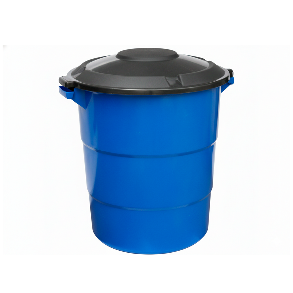 Basurero plastico con tapa mega 1128 v/c