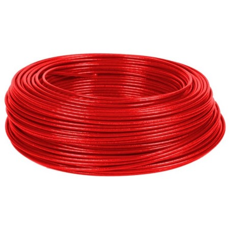 Cable electrico 18 awg tffn rojo phelps dodge