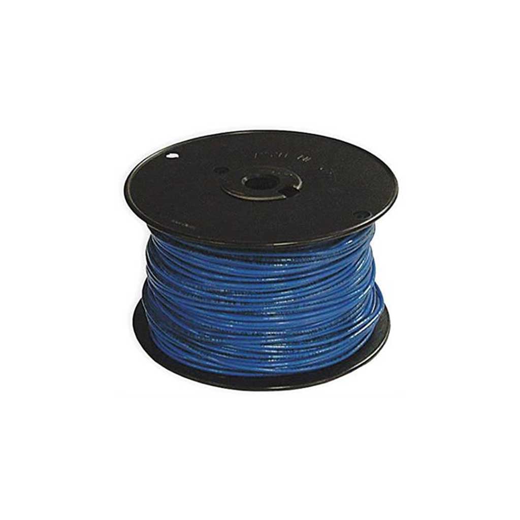 Cable electrico 2 awg 19h thhn azul phelp dodge
