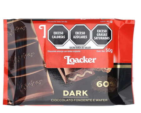Galletas loacker 50g choc dark 13681